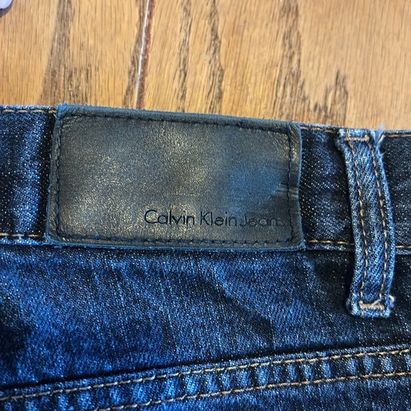 Vintage CALVIN KLEIN Straight 100% Cotton Jeans ~ 30/32 - Picture 8 of 8